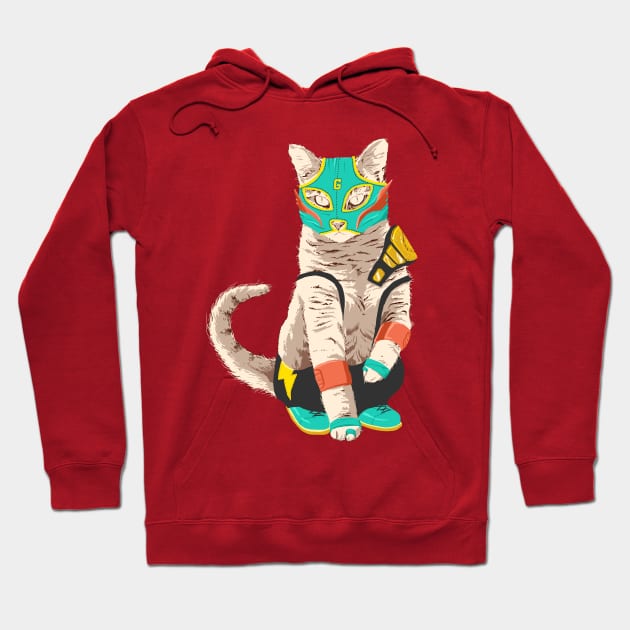 El Gato Asesino Hoodie by fightstacy